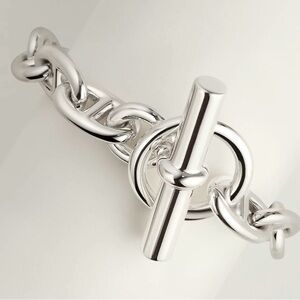 Hermes Chaine d'ancre bracelet, medium model size 15